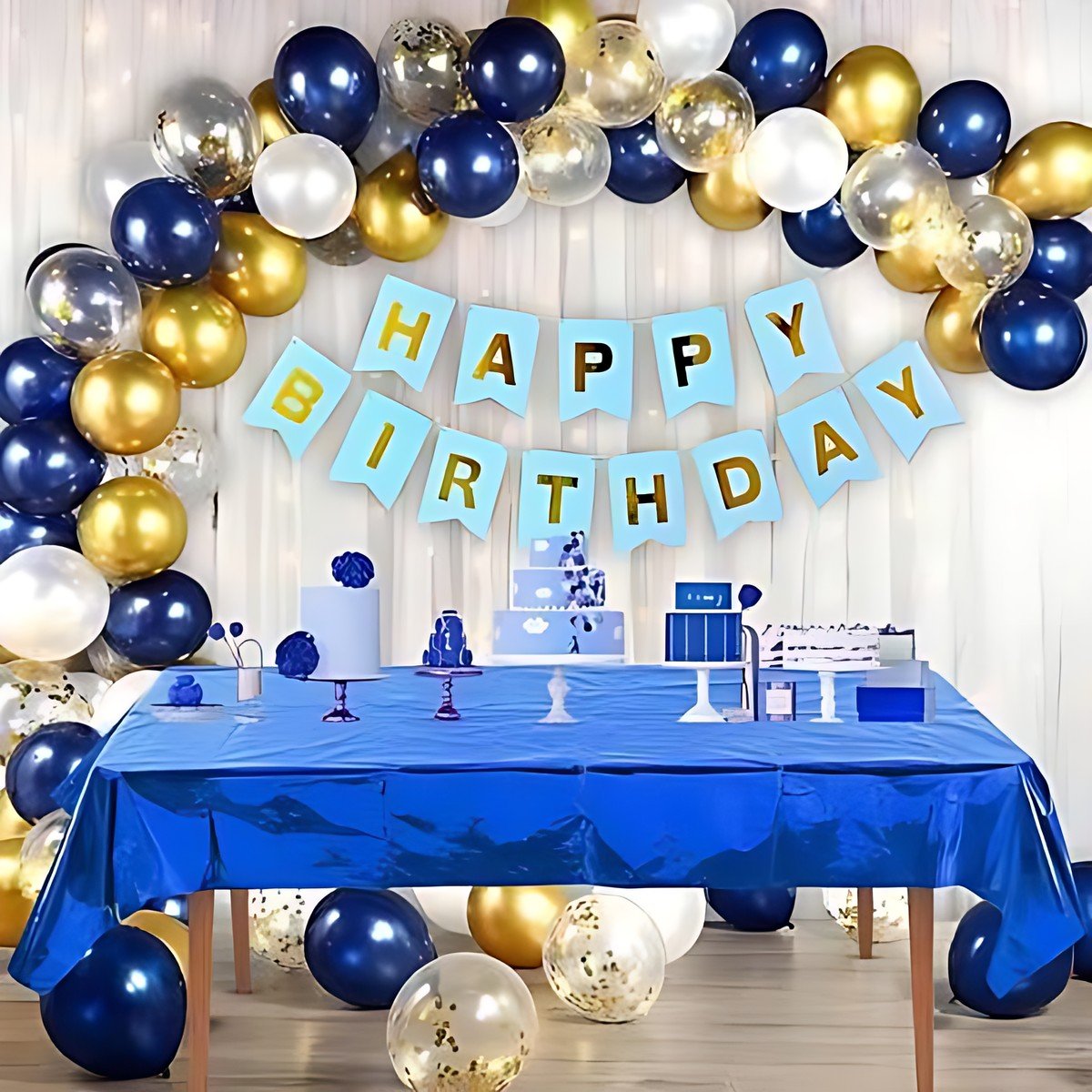 Birthday backdrop and stage setup in Gurgaon