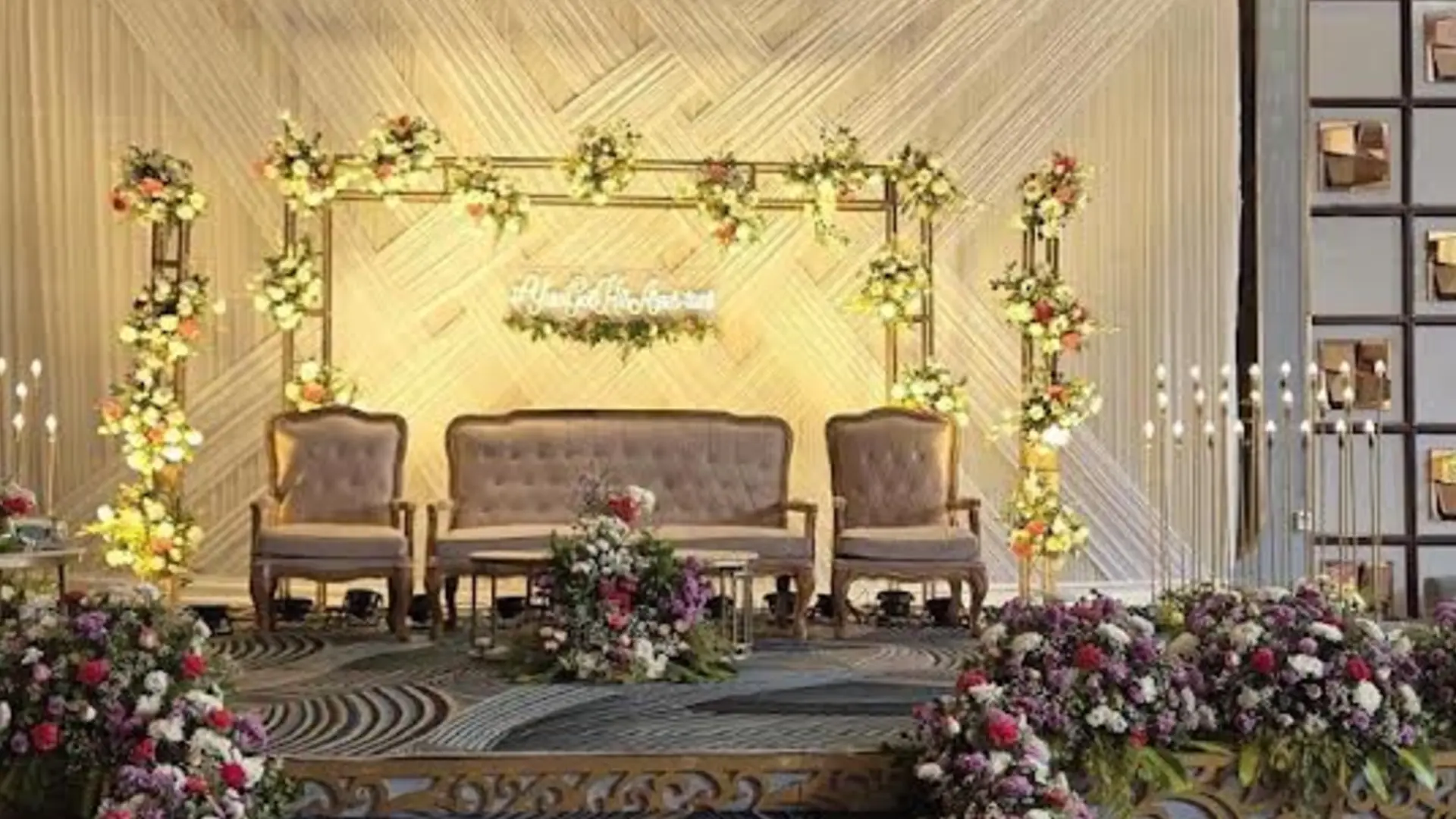 Wedding venue styling by Shivam Tent House