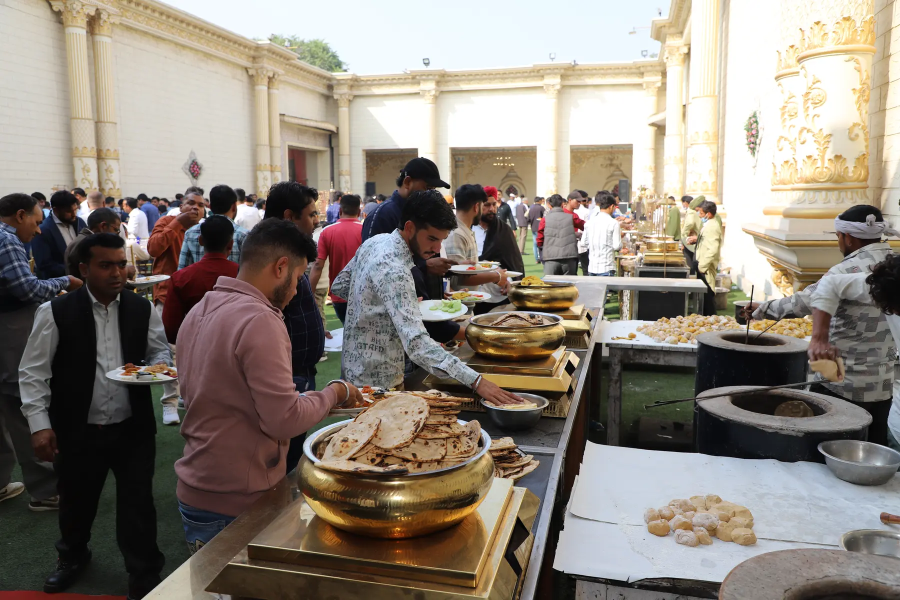 Catering setup by Shivam Tent House in Gurgaon