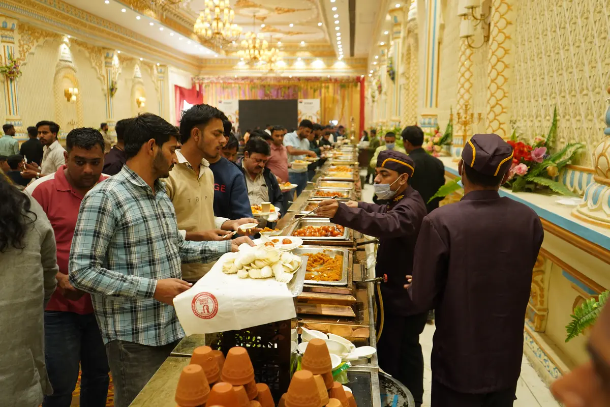 Live counter catering by Shivam Tent House