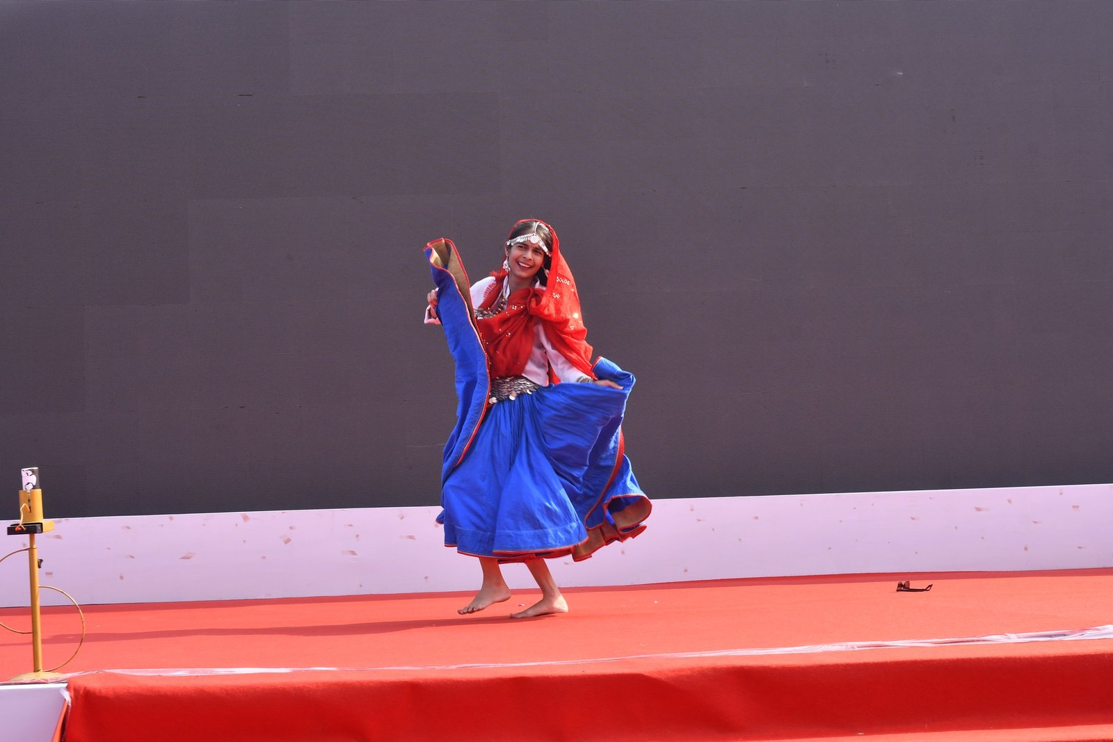 Stage and AV production for an event in Gurgaon