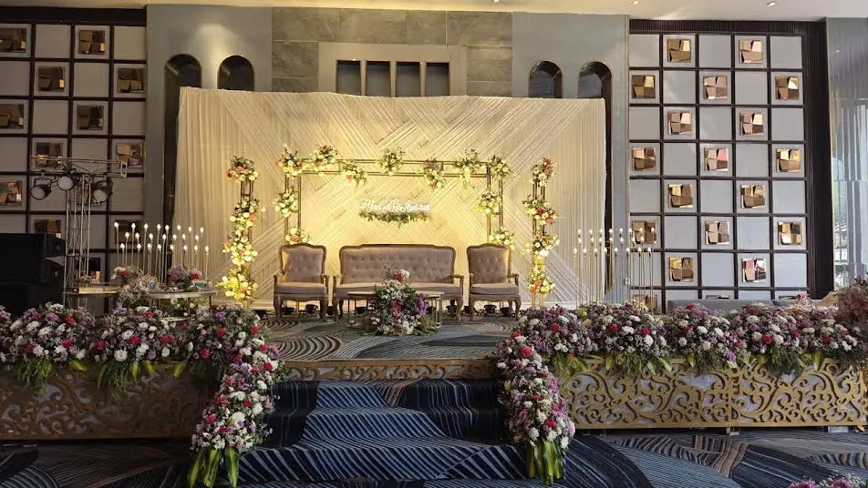 Birthday party decor setup by Shivam Tent House in Delhi